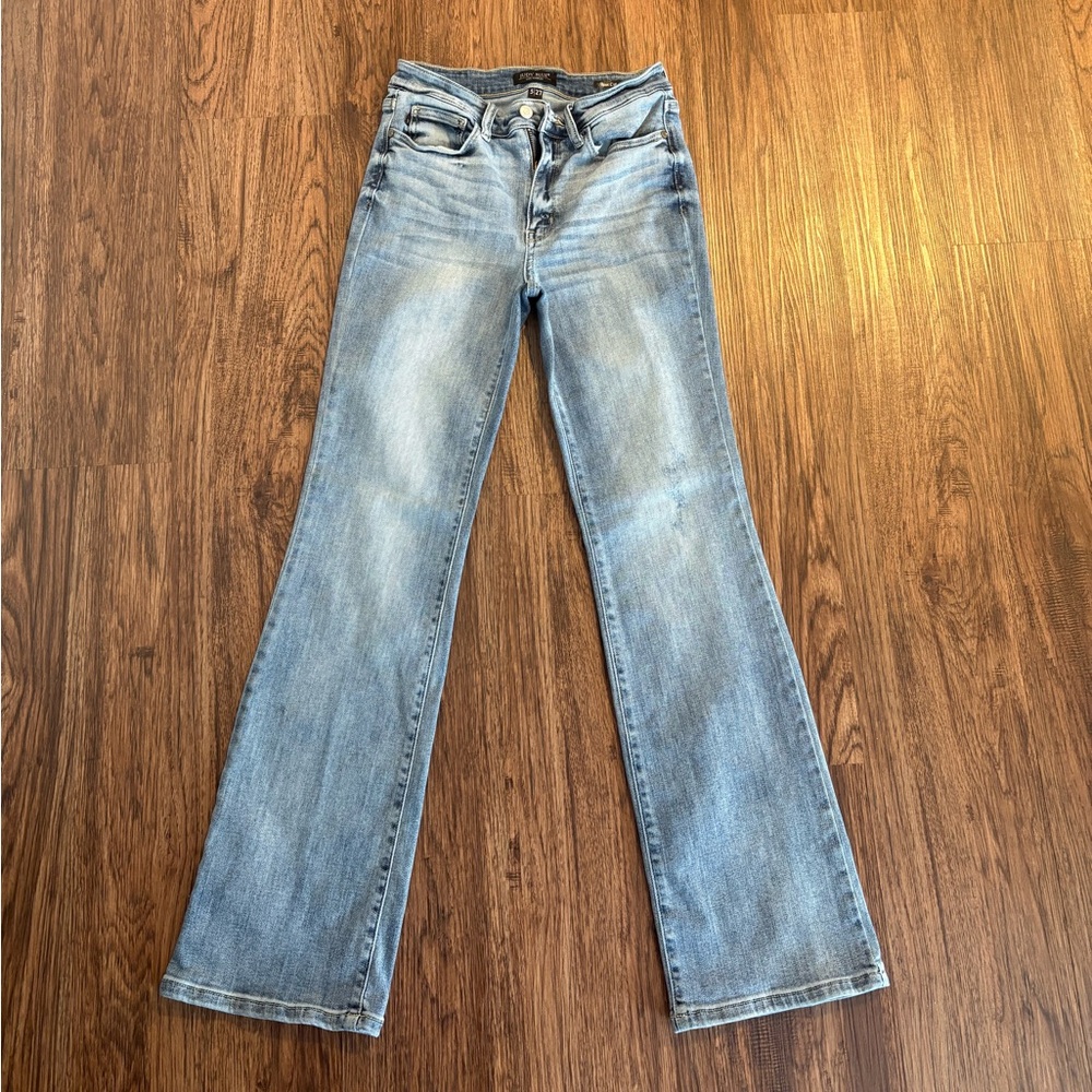 Judy Blue Light Wash Flare Jeans
